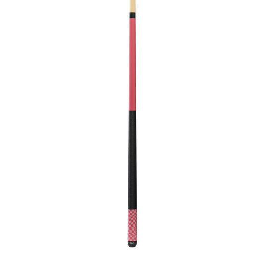 Rage Dark Fuchsia Checker Flag Cue with Black Linen Wrap - photo 2